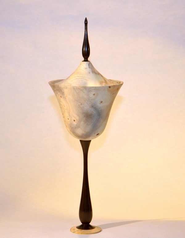 Buckeye Lidded Goblet